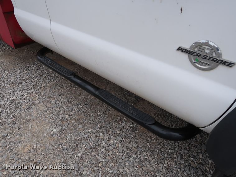 image for item GD9978 2012 Ford F550 Super Duty XL SuperCab flatbed treater truck