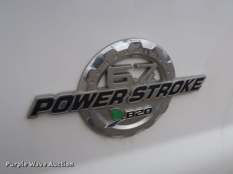 image for item GD9978 2012 Ford F550 Super Duty XL SuperCab flatbed treater truck