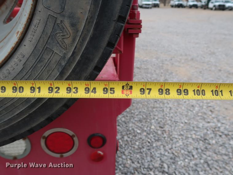 image for item GD9978 2012 Ford F550 Super Duty XL SuperCab flatbed treater truck