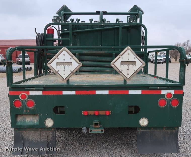 image for item GD9979 2012 Ford F550 Super Duty XL SuperCab flatbed treater truck