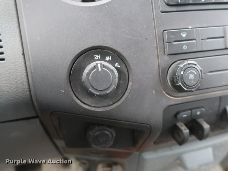 image for item GD9979 2012 Ford F550 Super Duty XL SuperCab flatbed treater truck