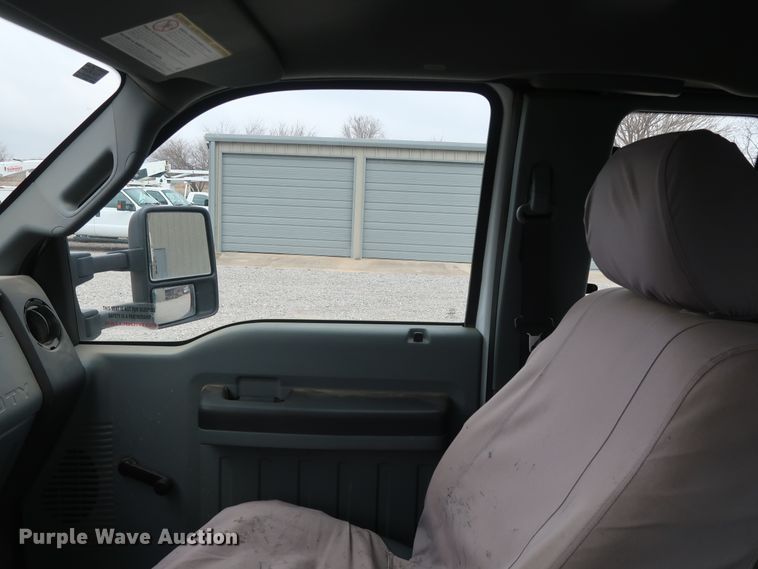 image for item GD9979 2012 Ford F550 Super Duty XL SuperCab flatbed treater truck