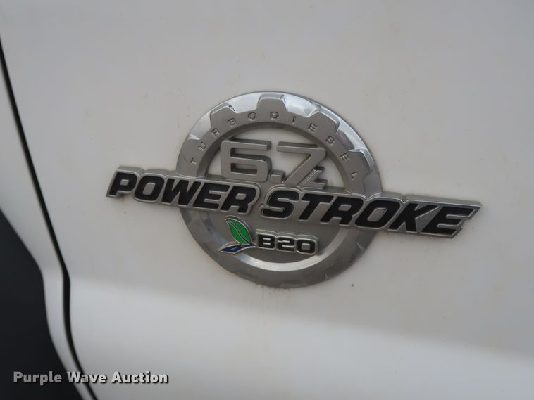 image for item GD9979 2012 Ford F550 Super Duty XL SuperCab flatbed treater truck