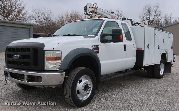 image for item GD9980 2009 Ford F550 Super Duty XL SuperCab service truck