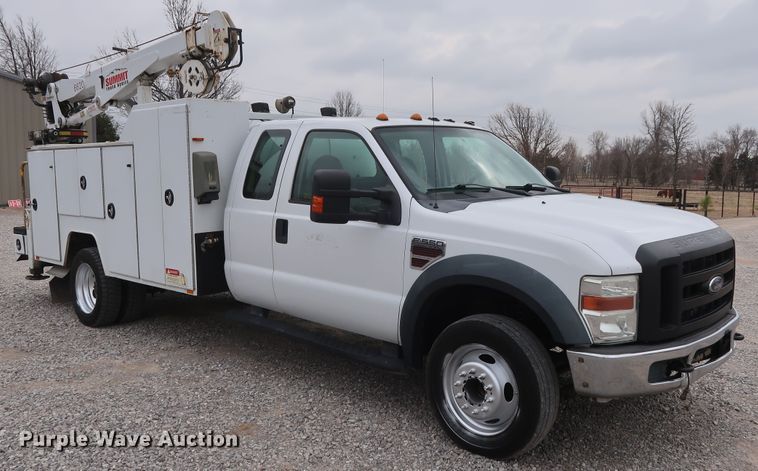 image for item GD9980 2009 Ford F550 Super Duty XL SuperCab service truck