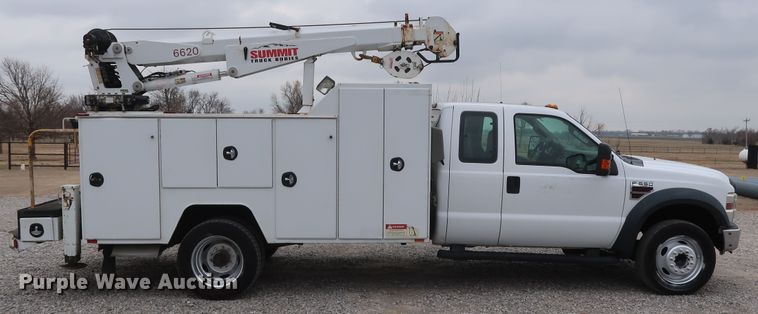 image for item GD9980 2009 Ford F550 Super Duty XL SuperCab service truck