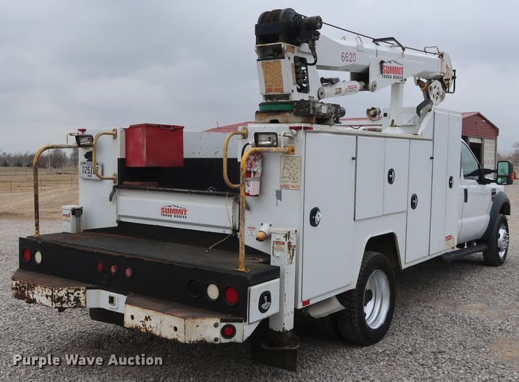 image for item GD9980 2009 Ford F550 Super Duty XL SuperCab service truck