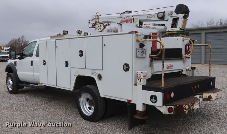image for item GD9980 2009 Ford F550 Super Duty XL SuperCab service truck