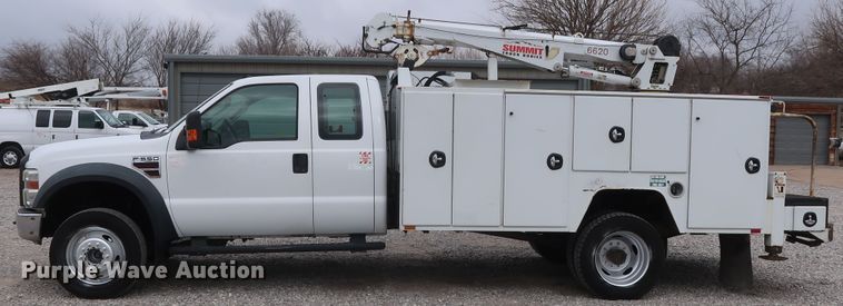 image for item GD9980 2009 Ford F550 Super Duty XL SuperCab service truck