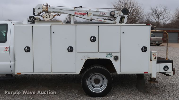 image for item GD9980 2009 Ford F550 Super Duty XL SuperCab service truck