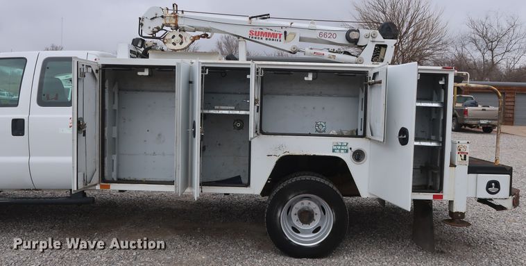 image for item GD9980 2009 Ford F550 Super Duty XL SuperCab service truck