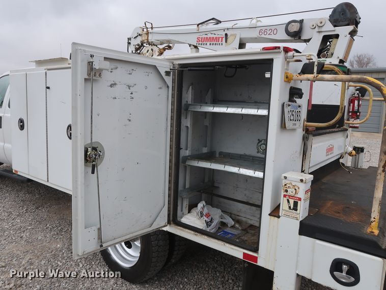 image for item GD9980 2009 Ford F550 Super Duty XL SuperCab service truck