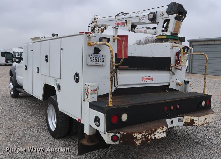 image for item GD9980 2009 Ford F550 Super Duty XL SuperCab service truck