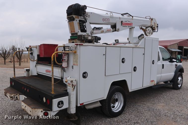 image for item GD9980 2009 Ford F550 Super Duty XL SuperCab service truck