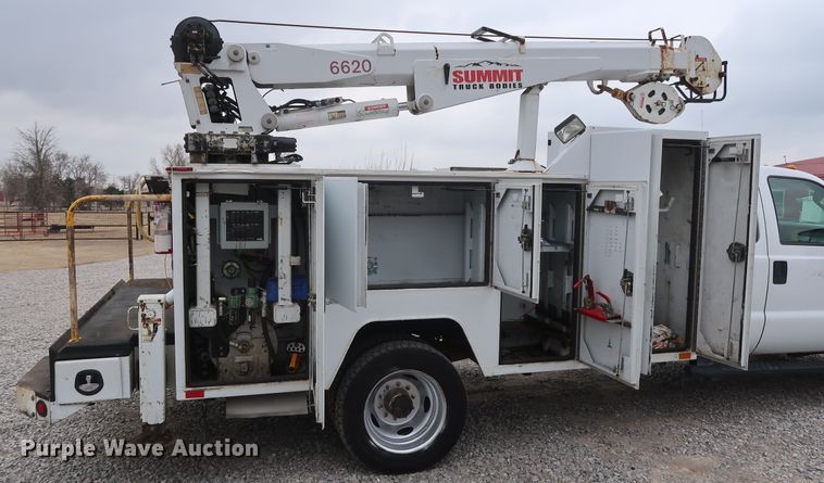 image for item GD9980 2009 Ford F550 Super Duty XL SuperCab service truck