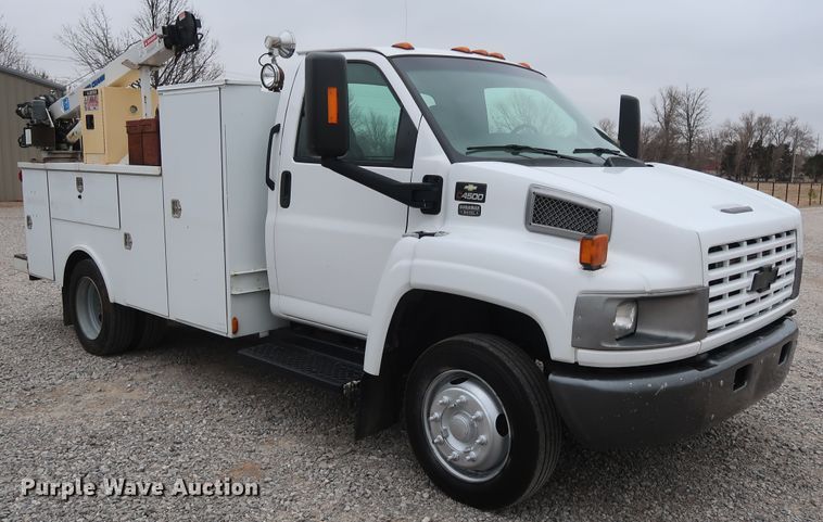 image for item GD9992 2008 Chevrolet C4500 utility truck