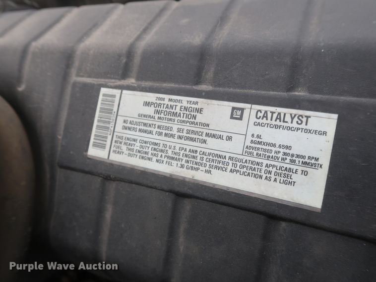 image for item GD9992 2008 Chevrolet C4500 utility truck