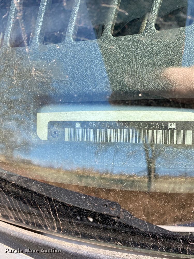 image for item GD9992 2008 Chevrolet C4500 utility truck