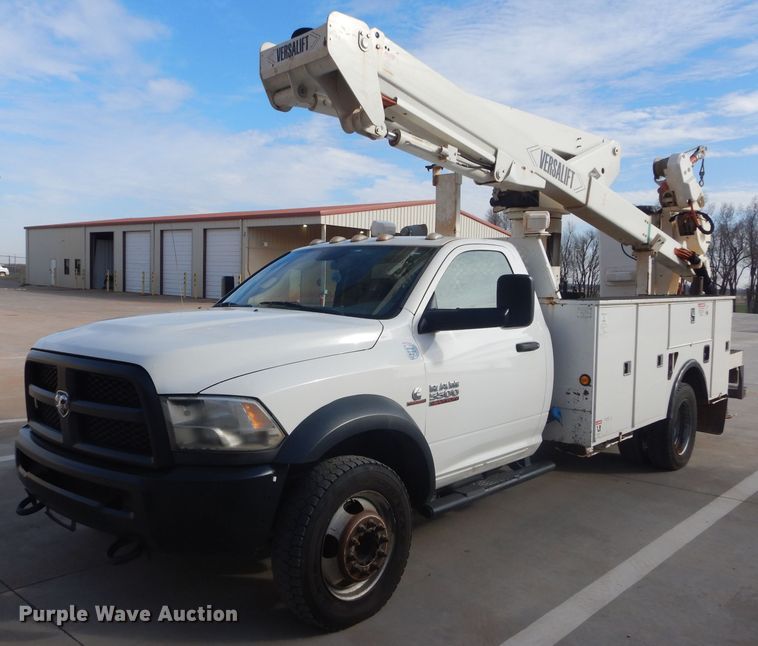image for item GE9181 2015 Dodge Ram 5500HD bucket truck