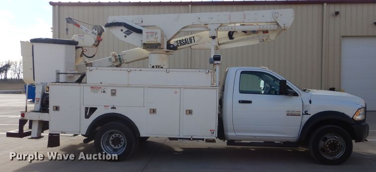 image for item GE9181 2015 Dodge Ram 5500HD bucket truck