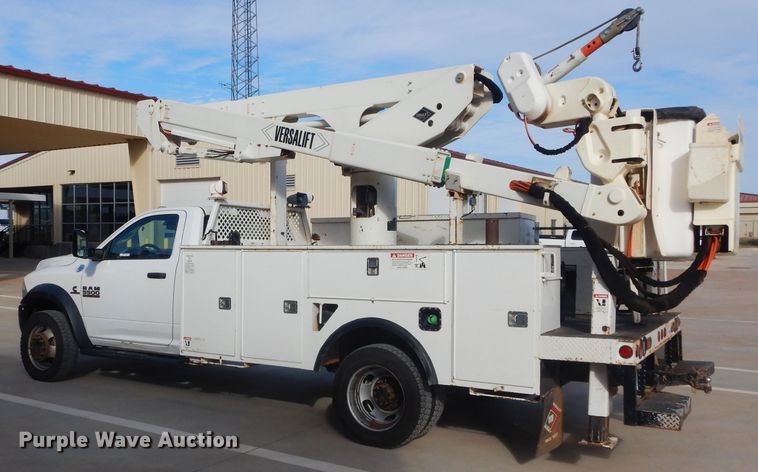 image for item GE9181 2015 Dodge Ram 5500HD bucket truck