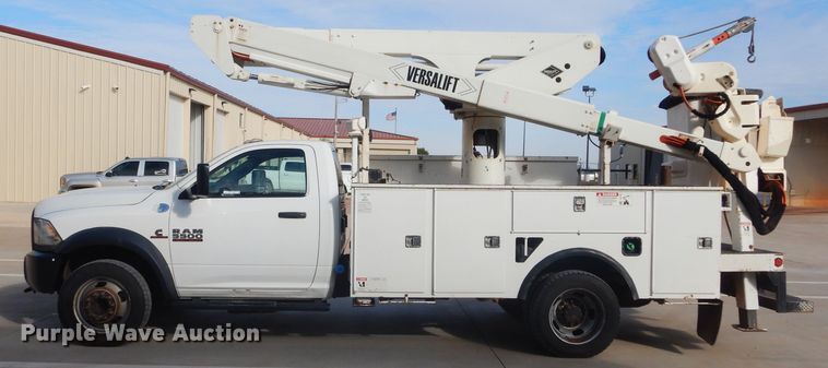 image for item GE9181 2015 Dodge Ram 5500HD bucket truck