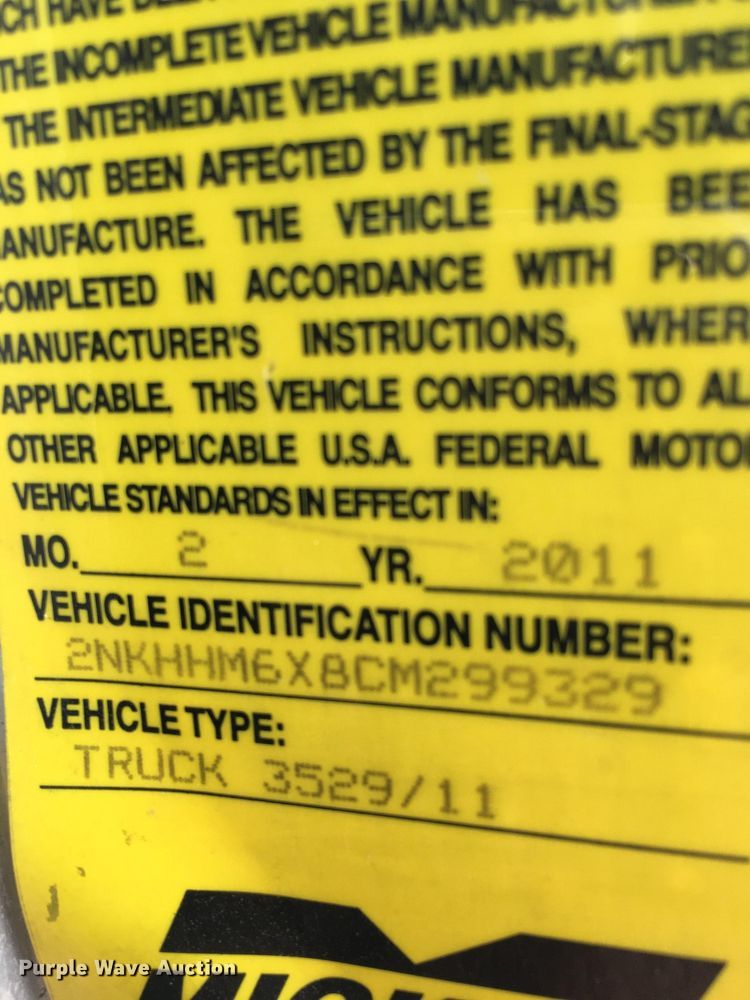 image for item GF9077 2012 Kenworth T270 delivery truck