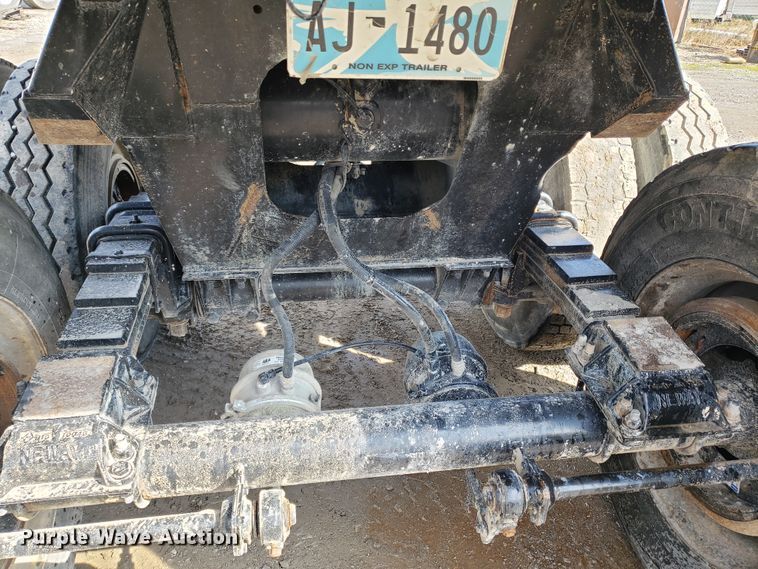 image for item GG9593 1993 Lufkin Ultra-Light end dump trailer