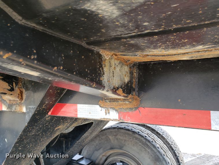 image for item GG9593 1993 Lufkin Ultra-Light end dump trailer