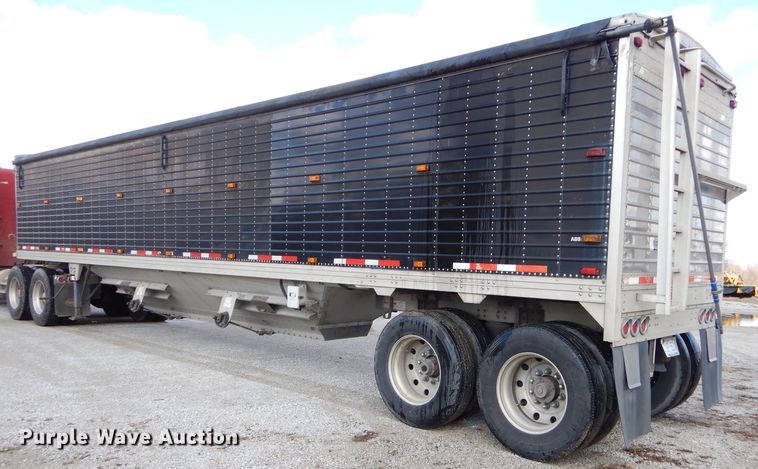 image for item GG9712 2001 Timpte double hopper bottom grain trailer