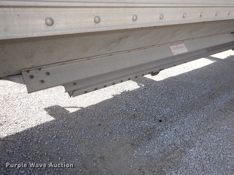 image for item GG9712 2001 Timpte double hopper bottom grain trailer