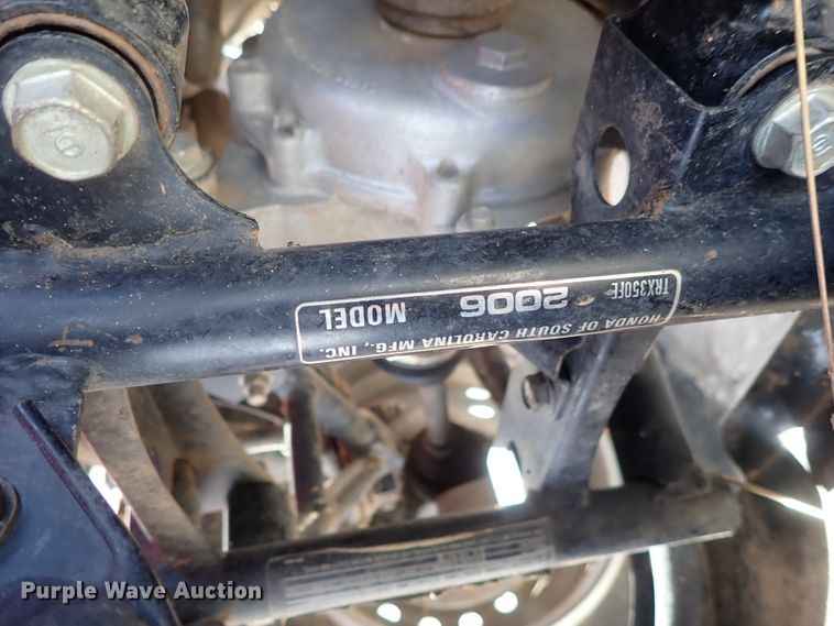 image for item DC3297 2006 Honda Rancher ES ATV