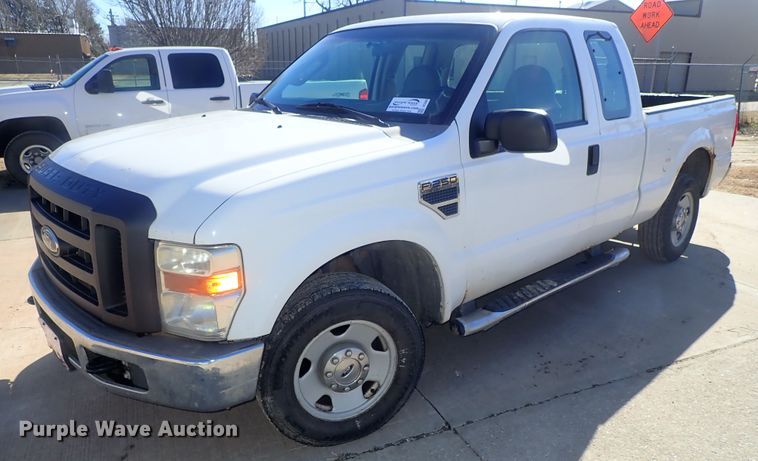 image for item DC3300 2008 Ford F250 Super Duty SuperCab pickup truck