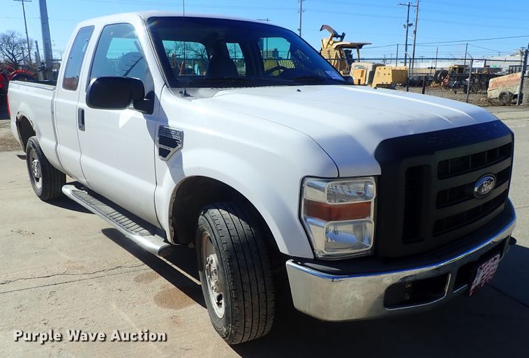 image for item DC3300 2008 Ford F250 Super Duty SuperCab pickup truck