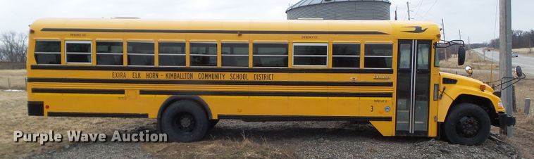 image for item DF0825 2010 Blue Bird Vision school bus