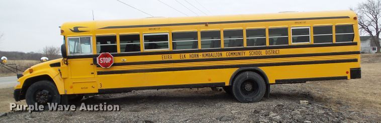 image for item DF0825 2010 Blue Bird Vision school bus