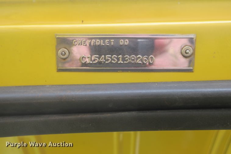 image for item DF5105 1965 Chevrolet C10 pickup truck