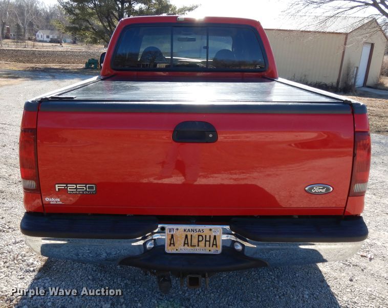 image for item DF5849 1999 Ford F250 Super Duty Crew Cab pickup truck