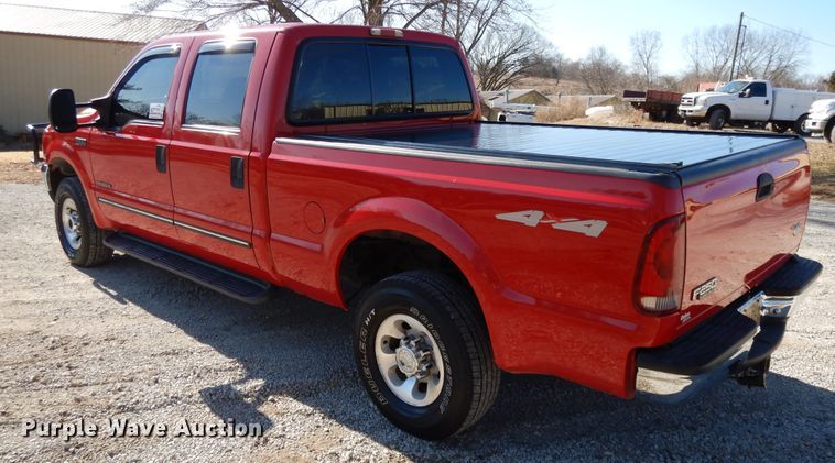 image for item DF5849 1999 Ford F250 Super Duty Crew Cab pickup truck