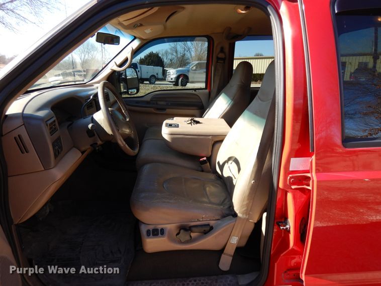 image for item DF5849 1999 Ford F250 Super Duty Crew Cab pickup truck