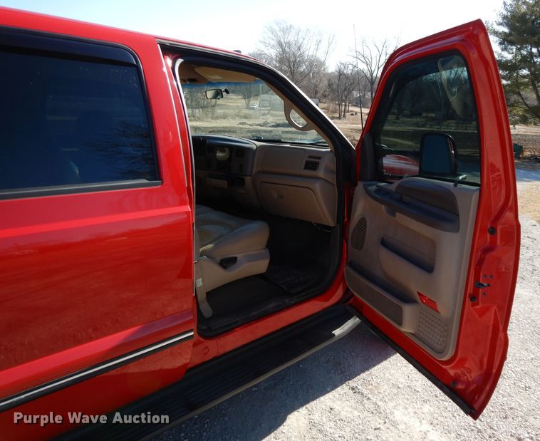 image for item DF5849 1999 Ford F250 Super Duty Crew Cab pickup truck