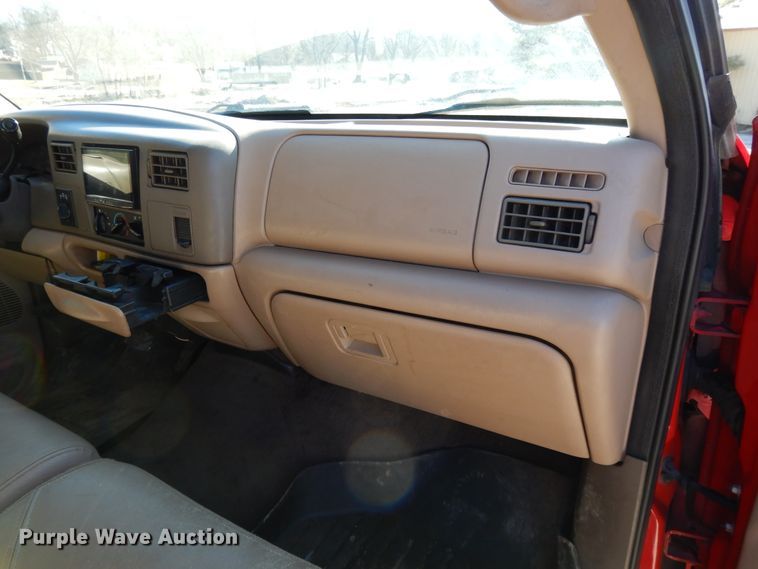 image for item DF5849 1999 Ford F250 Super Duty Crew Cab pickup truck