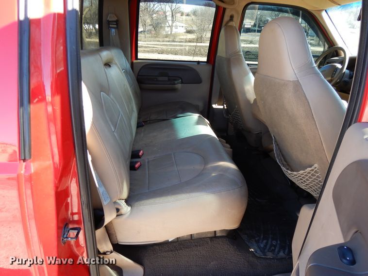 image for item DF5849 1999 Ford F250 Super Duty Crew Cab pickup truck