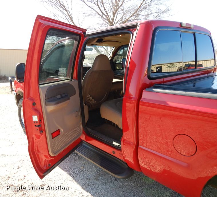 image for item DF5849 1999 Ford F250 Super Duty Crew Cab pickup truck