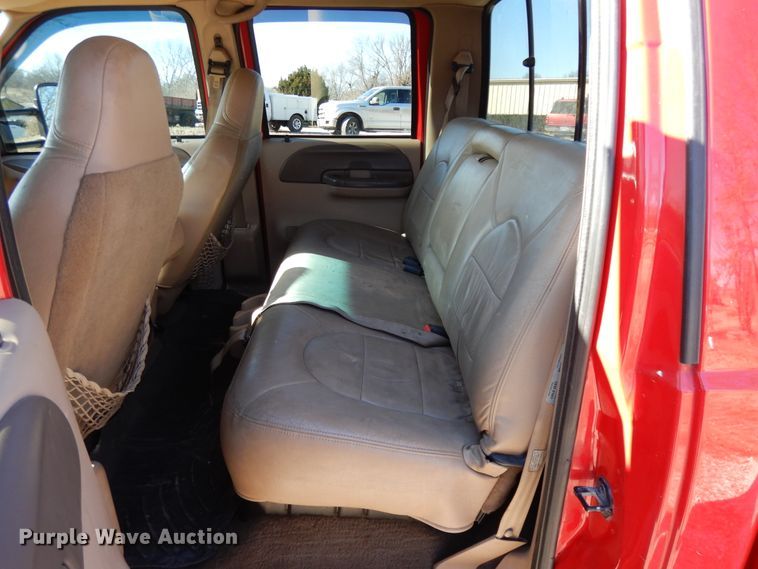 image for item DF5849 1999 Ford F250 Super Duty Crew Cab pickup truck