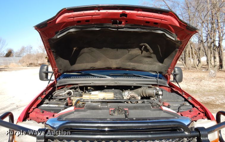 image for item DF5849 1999 Ford F250 Super Duty Crew Cab pickup truck