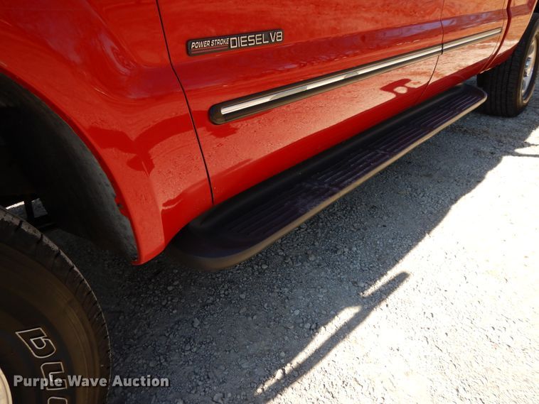 image for item DF5849 1999 Ford F250 Super Duty Crew Cab pickup truck