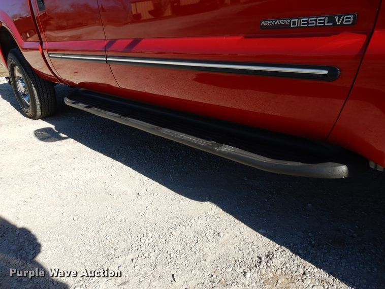 image for item DF5849 1999 Ford F250 Super Duty Crew Cab pickup truck