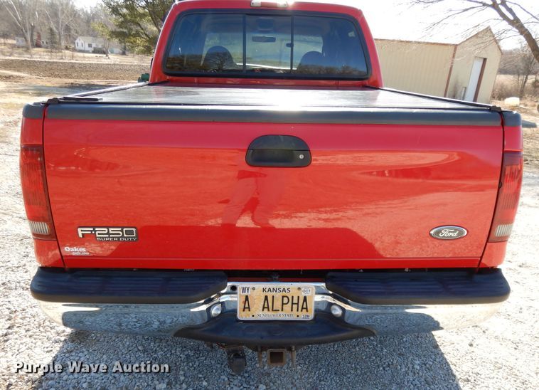 image for item DF5849 1999 Ford F250 Super Duty Crew Cab pickup truck