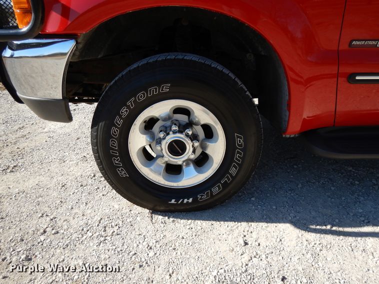 image for item DF5849 1999 Ford F250 Super Duty Crew Cab pickup truck